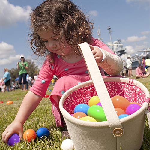 image for Taspire 50 PCS Easter Eggs Plastic, 23/8