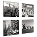 Produktbild Visario Bild auf Leinwand der Deutschen Marke 4x20 x 20 cm 4 Teile New York 6901 Bilder Kunstdrucke Wandbild