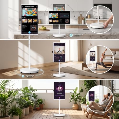 Image of 32 inch FHD Smart Portable TV 1080P Touchscreen Android 15 OS,6G +128GB Storage