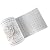 MULLSAN 5 Meters Rattan Flower 3D Peel and Stick Waterproof Wall Border Easy to Apply (White)