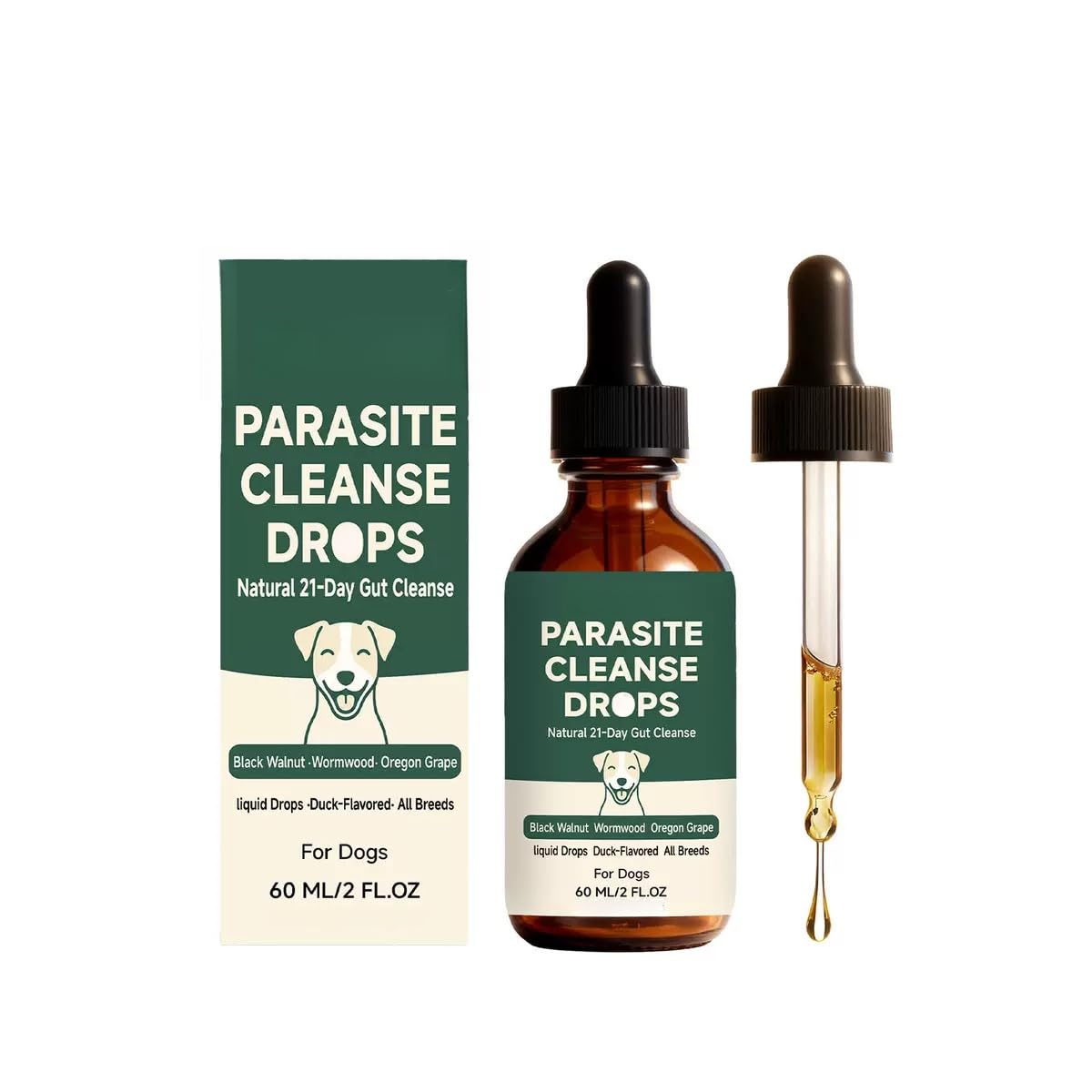 Parasite Cleanse Drops for Dogs - Cares For Your Dog
