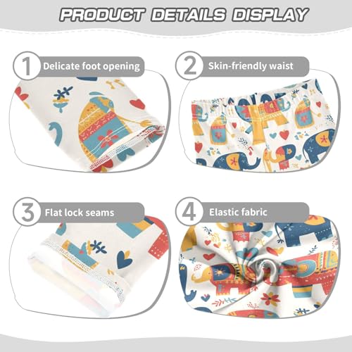 KLL Rose Gold Abstract Metallic Little Girls Legging Stretch Full Length Dance Pants Sports3