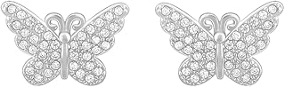 GIVA 925 Silver Beatiful Butterfly Studs Earrings | Gift for Girlfriend| Gifts for Women& Girls Price In India