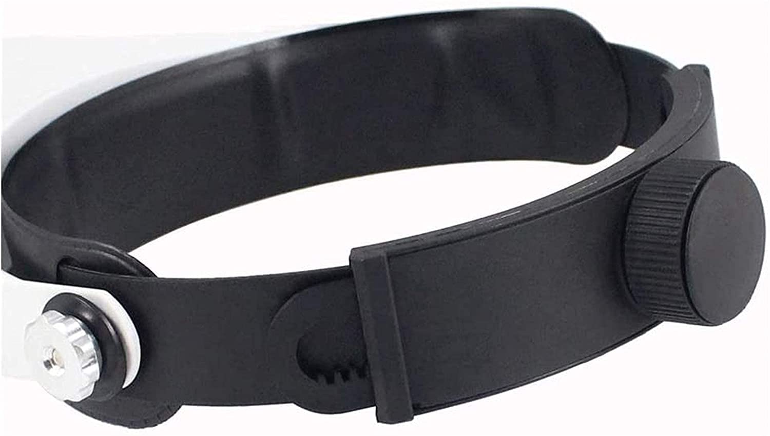 Kopfband-Lupe, Kopfmontage, beleuchtete Lupe, Kopfband-Lupe mit LED-Licht, Brille, Freisprecheinrichtung, 5 austauschbare Linsen für Schmuck, Lupe, Leseuhr, elektronische Reparatur zum Lesen J