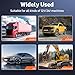 Heavy Duty Truck Scanner, CAN Diagnostic Scan Tool, Sensor Tester Repair Diagnostic Tool for Cummins, VW, CAT, Volvo Diesel Engine Supports J1939 protocols