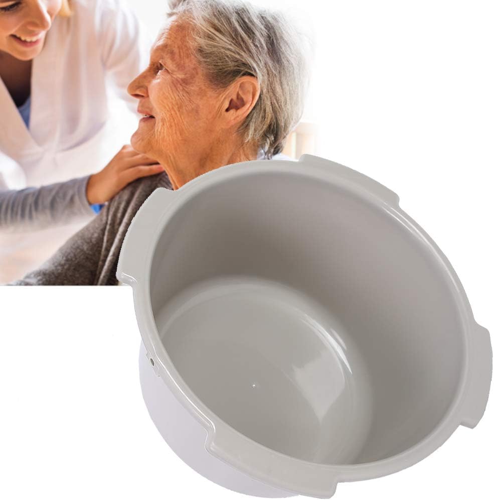 ViaGasaFamido Portable Toilet Bucket Replacement, Commode Pail, Universal Replacement Commode Pail Toilet Chair Bucket for The Elderly, Maternal