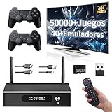 Experiencia visual Ultra HD 4K: Esta consola simulador portátil soporta 4K ultra HD 60fps salida de vídeo de TV, calidad de imagen clara y suave, trayendo una experiencia visual impresionante