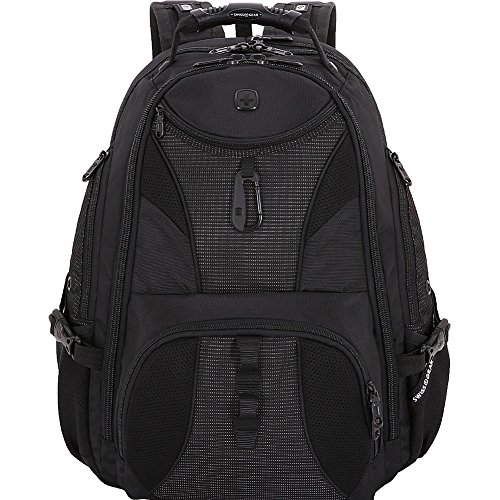 SwissGear Travel Gear 1900 Scansmart TSAノートパソコンバックパック ブラック/ブラック