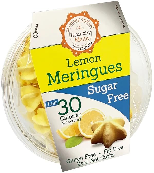 Krunchy Melts Original Sugar Free Meringue Cookies