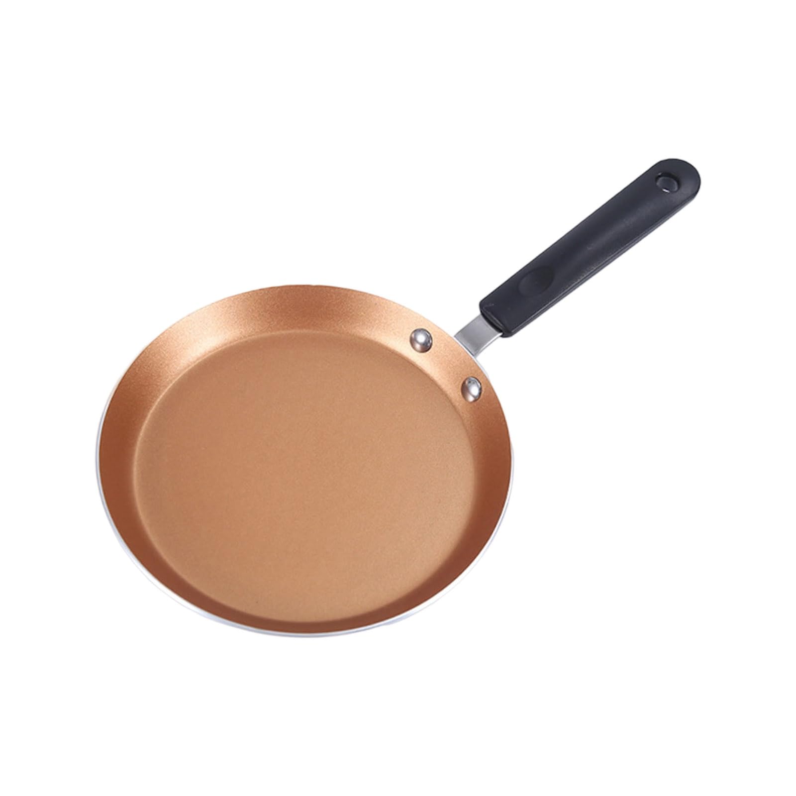 Elnwnnkc Ergonomic Nonstick Skillets Morning Meal Solution Aluminum Construction Even Heating Pancakes Eggs Omelette Pan Nonstick Pancake Skillets
