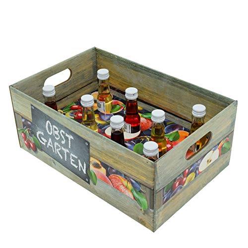 Obstgarten mit Geburtstagszahl 30. Geburtstag · Witzige Geschenkidee für Männer und Frauen mit Alkohol · 8 x Obst-Likör · Hochwertige Geschenkbox · Geburtstagsgeschenk für Männer