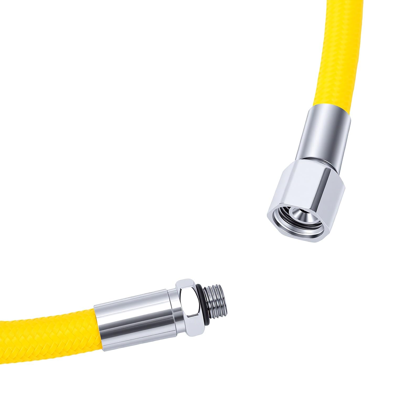 Tubo Bassa Pressione per Immersioni Subacquee, Resistenza 350 PSI | Interfaccia universale, flessibilità per tutte le condizioni atmosferiche, connessione rapida, nylon aramidico, adatto per
