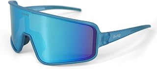 OKNO Eyewearlabs Sunglasses For Men & Women | Polarized Sports Over-Sized Unilens Wrap-Around Branded Stylish Spectacles |... Price In India