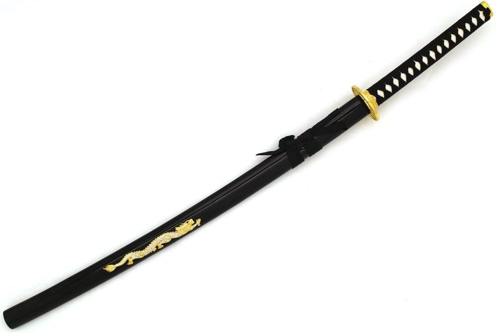 Snake Eye Tactical Two Tone Dragon Designed Samurai Katana Sword