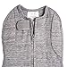 Woombie Convertible Baby Swaddling Blanket I Swaddle Converts to Arms-Free Wearable Blanket for Babies Up to 3 Months, Twilight Heather Grey, 5-13 lbs