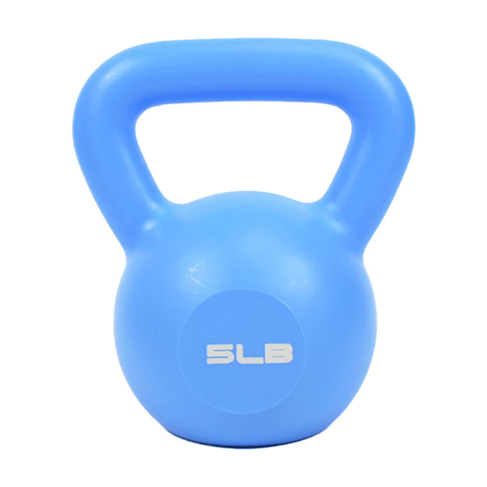 Leapiture Kettlebell Competition Grade Kettlebell Kettlebell Lifting Weights Home Gym Compact Kettlebell for Girls Living Room Gym Fitness Exercise (Blue 5LB)