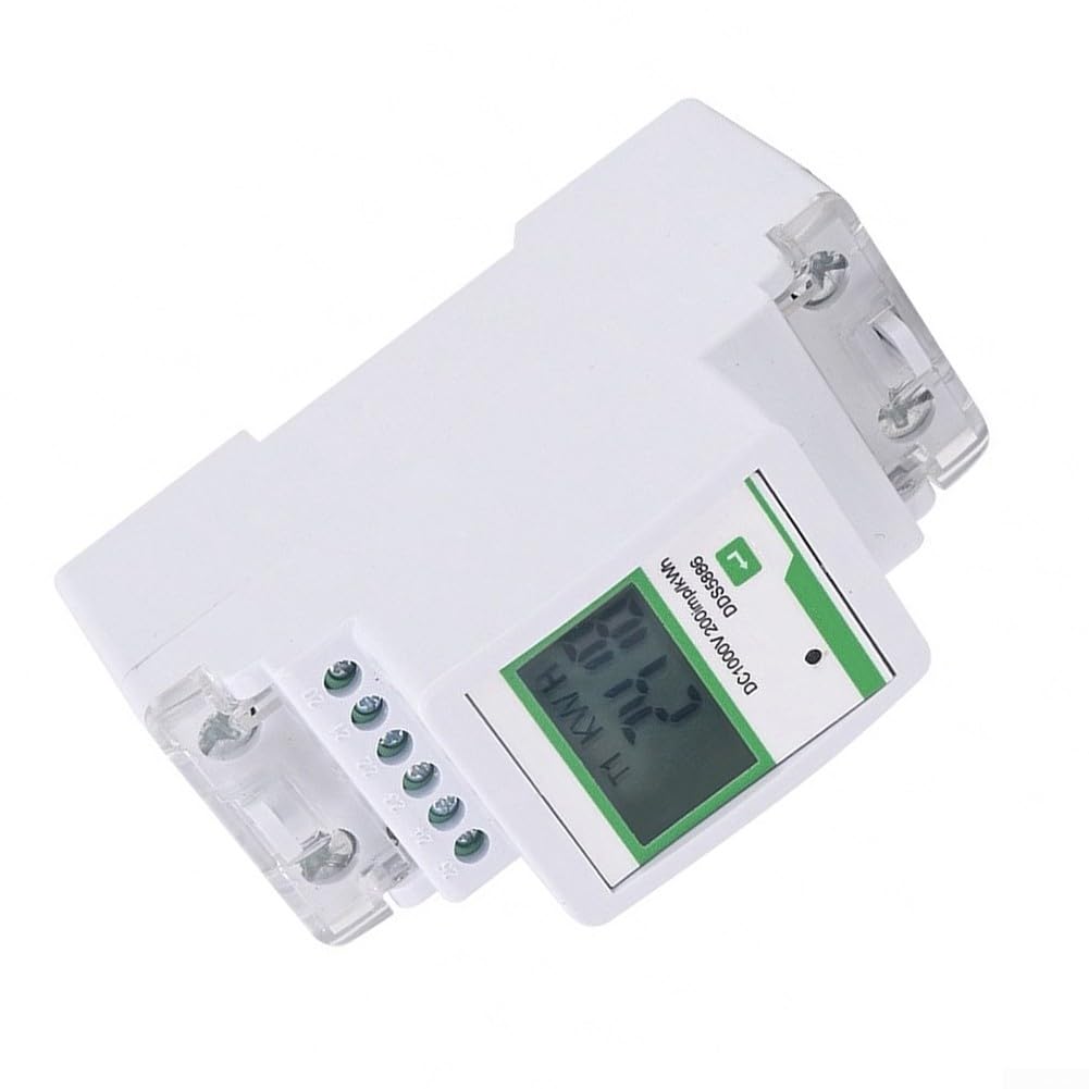 Contador de energía digital CC 48 V 20 A con RS485 | Medición bidireccional, clase de precisión 1.0, comunicación RS485, sistema DC 48 V, aplicación solar