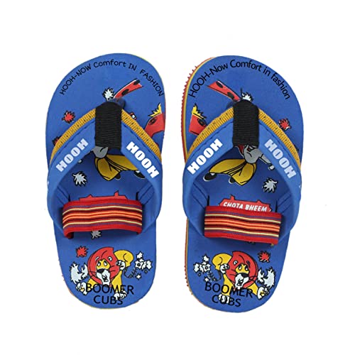 Image of HOOH Kids Cute Cartoon Slippers for 6 Months to 5 Years of Boys and Girls (Backstrap up to 24 Months only)