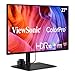 Produktbild ViewSonic ColorPro VP2786-4K 68,6 cm (27 Zoll) Fotografen Monitor mit Kalibrierfunktion (4K UHD, IPS, 100% Adobe RGB, ColorPro Wheel, USB-C, HDMI, DP, 5 Jahre Austauschservice) Schwarz