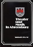 Programmheft Theater und Musik in Ahrensburg Spielzeit 1985 / 86