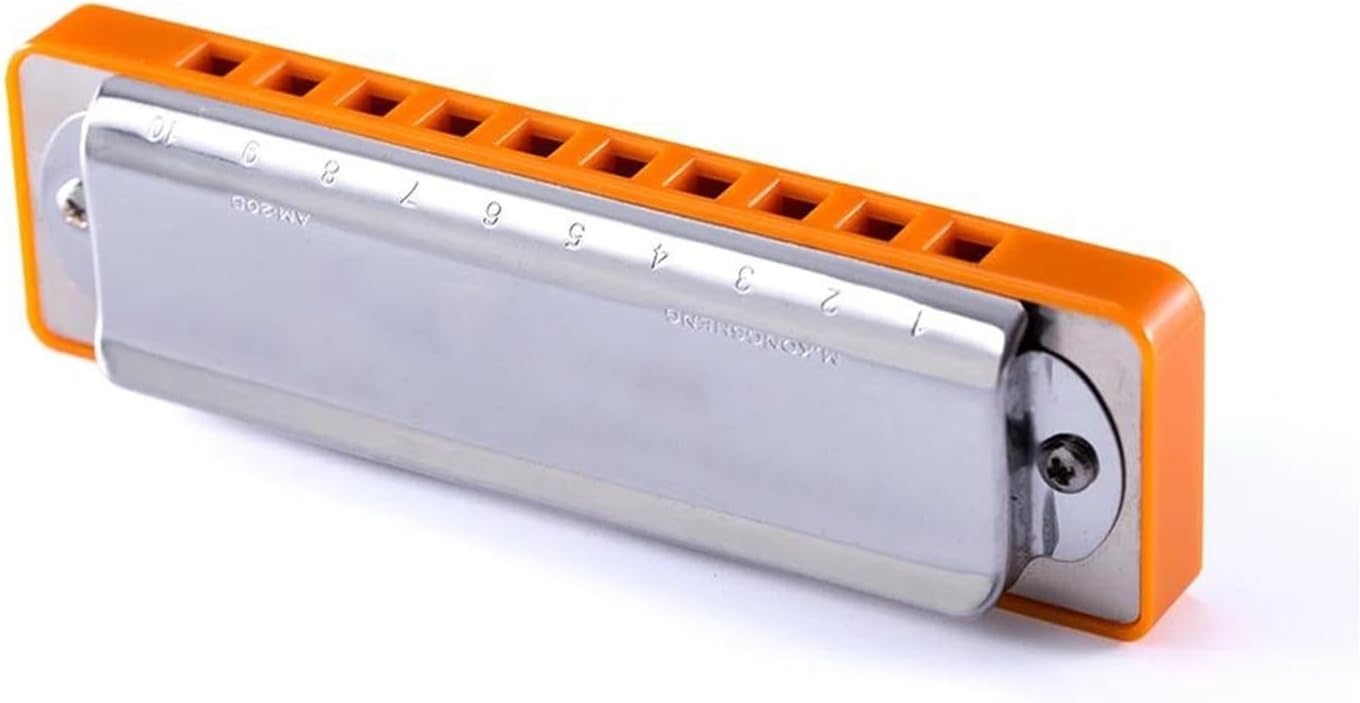 初心者 クハーモニカ 10穴ダイアトニックブルースハーモニカ 特別チューニング(E)