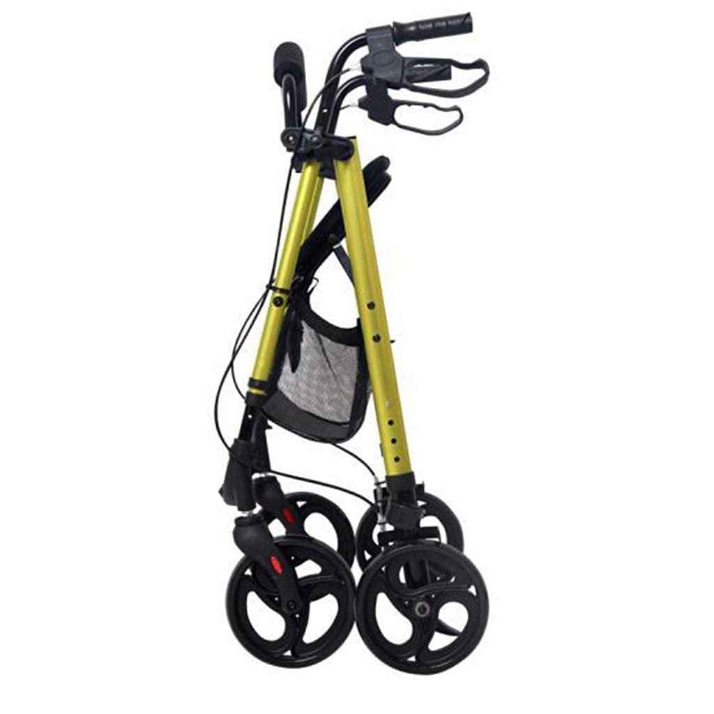 Chodziki, rolki/ramki do chodzenia z własnym napędem Rollator/chodzik dla osób starszych Zakupy/chodzik z siedziskiem i koszykiem Lekki elde Wygodny rocznica vision
