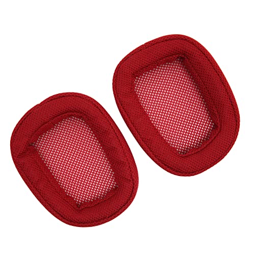 Ear Pads Cushion Replacement Ear Pads Strong Bass Breathable Soft For G233 For G433 (Red) #TOP12