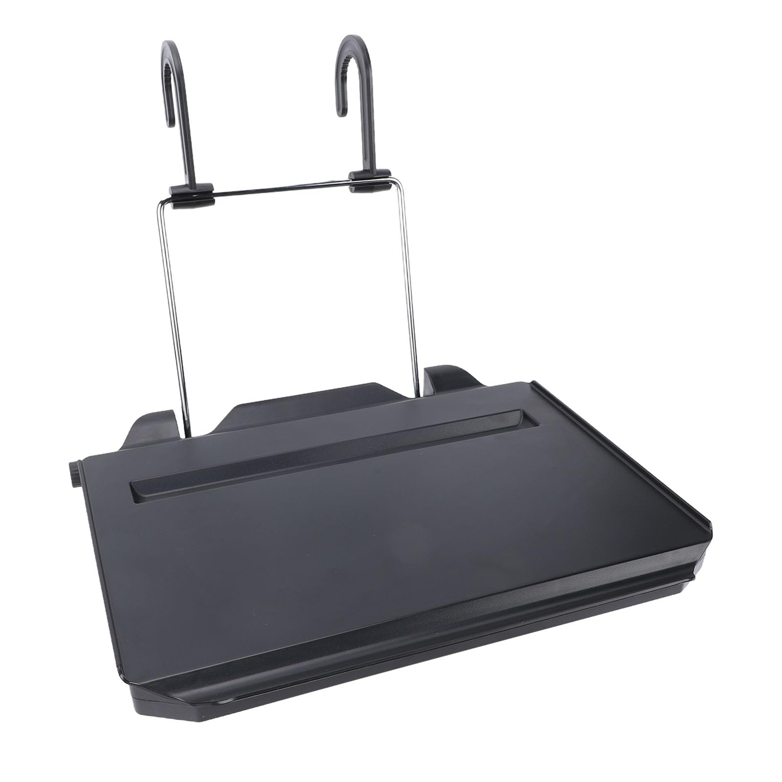 Vassoio per Poggiatesta Auto 2-in-1 Tavolino Appendibile per Cibo | ABS Plastica, Impermeabile, Design Pieghevole, Si Adatta a Volante o Montante del Sedile, Portabicchieri antiscivolo.