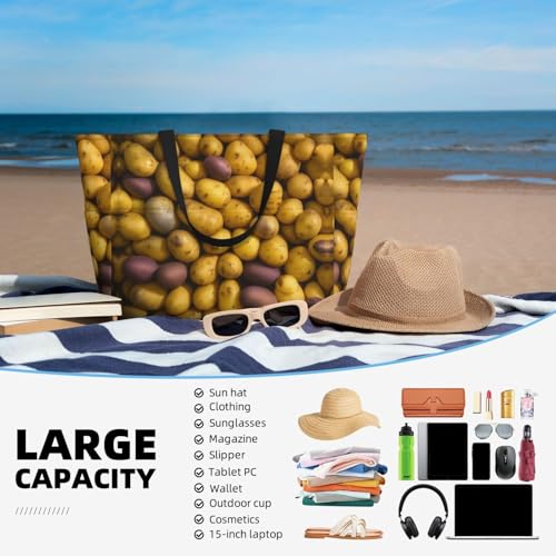 Sac de plage imperméable grand format pour protéger vos affaires du sable et de l'eau - 2