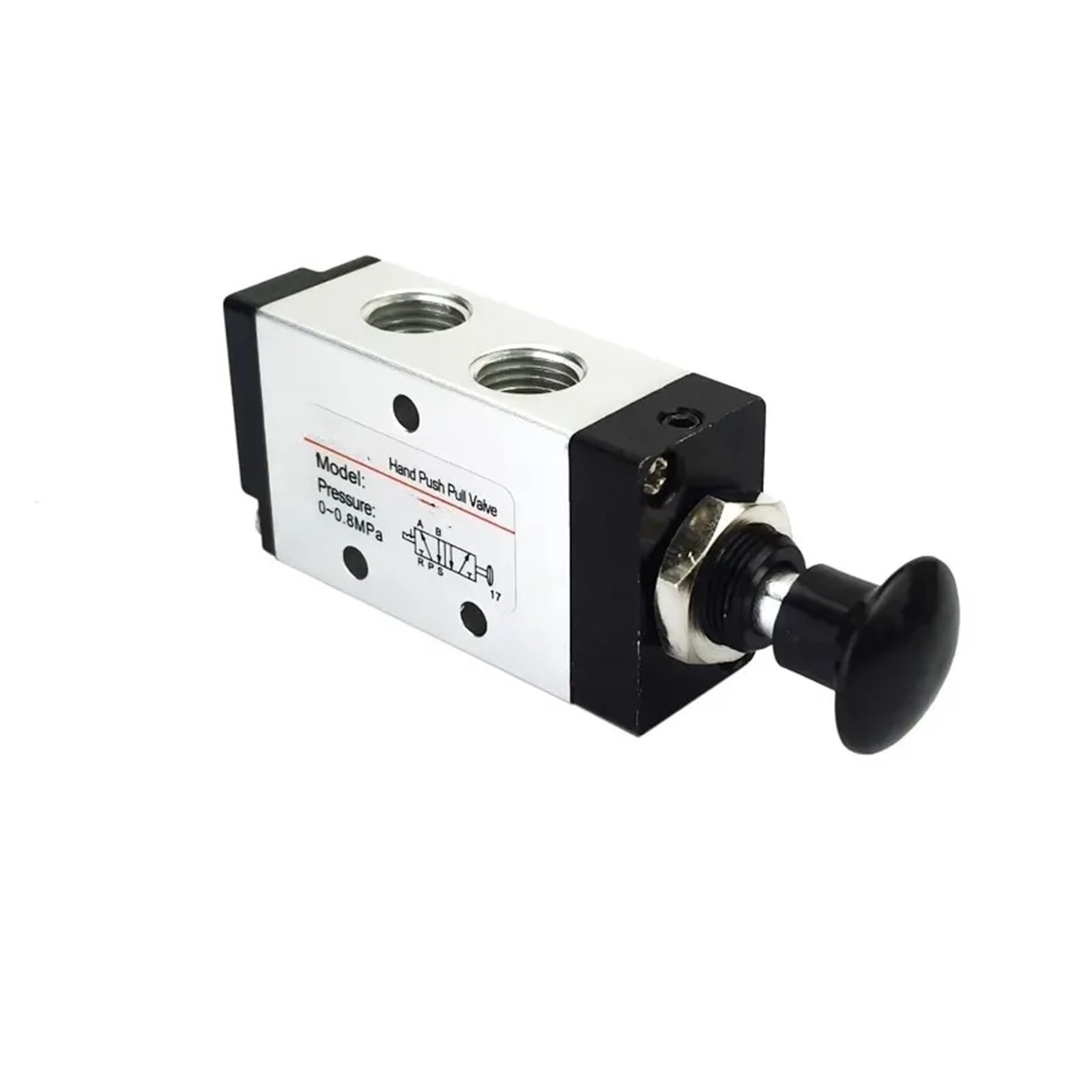 4R310-10 ręczny zawór dwukierunkowy pięciopozycyjny Push-Pull pneumatyczny przełącznik zaworu cofania (z złączkami 12 mm)