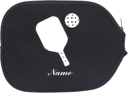 Personalized Pickleball Paddle Covers with Name, Custom Pickleball Paddle Cover for Most Standard Pickball Paddles