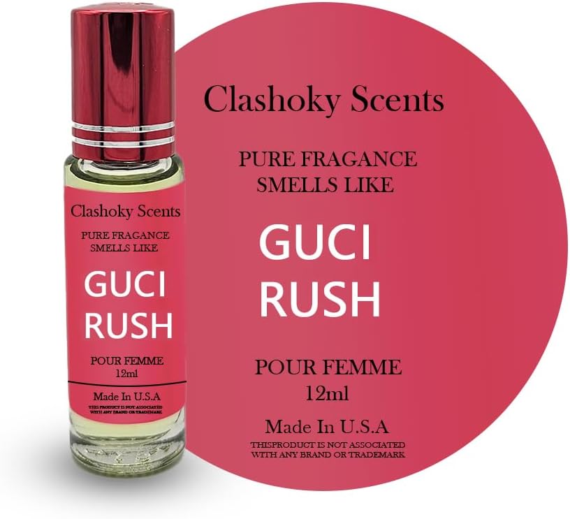 Fragrance Perfume Oils Guci Rush Perfume Roll On Body Oil for Women (12ml) (Pack of 1)