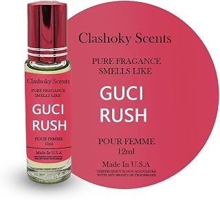 Fragrance Perfume Oils Guci Rush Perfume Roll On Body Oil for Women (12ml) (Pack of 1)