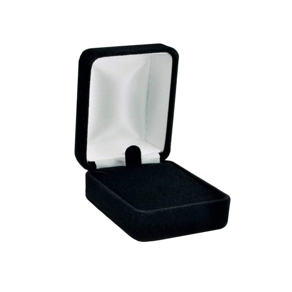 Pinmart Velours-Schmuck-Anstecknadel-Geschenkbox