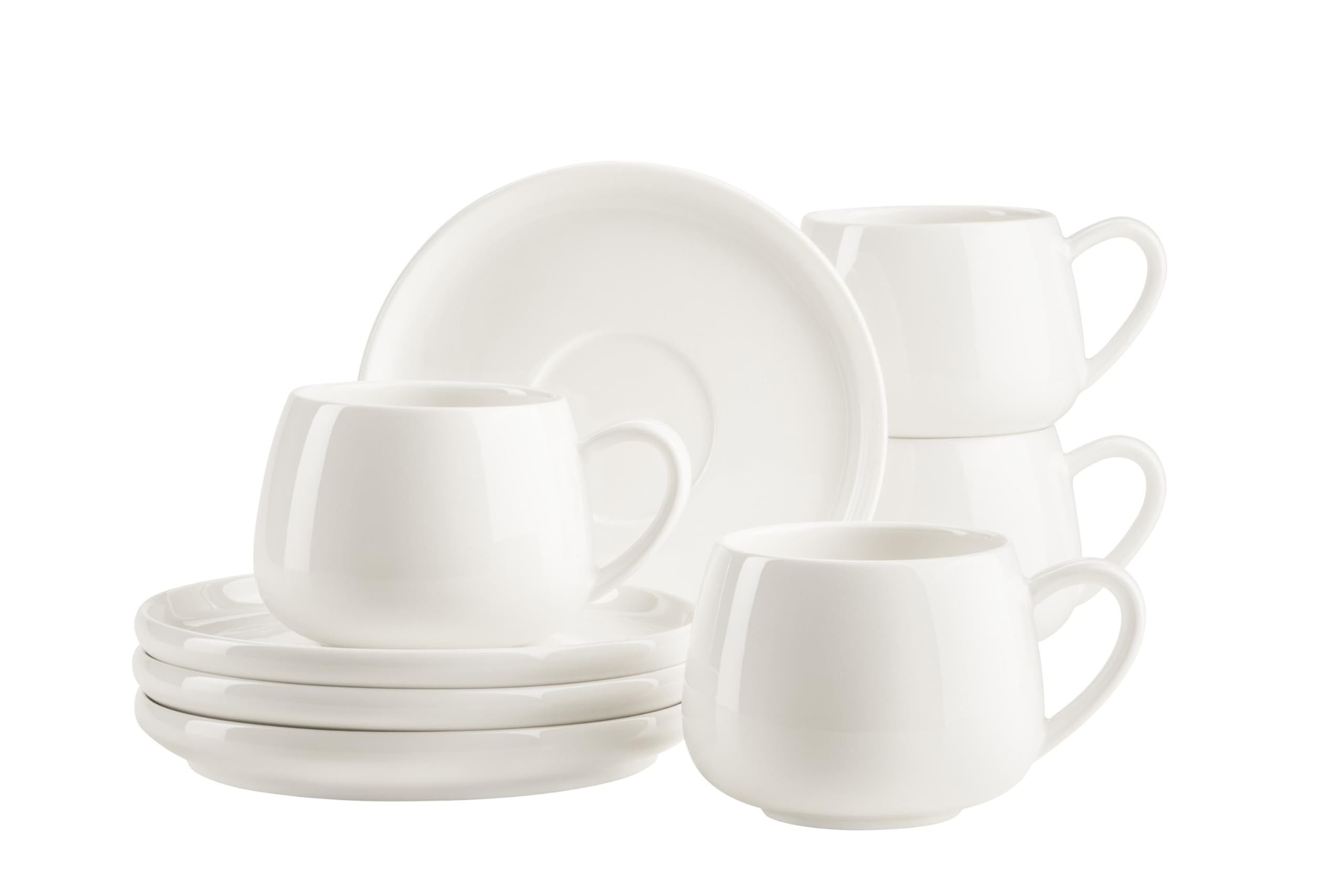 MÄSER Kaffeetassen Set, Porzellan Taya