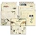YJBE 24 Unids Diseño Vintage Scrapbooking Papel Bricolaje Artesanía Patrón Tarjeta Artesanía Papel 6 Pulgadas Patrón Papel Scrapbook Chatarra Diario De Basura, Fondo De Papel Papel Álbum De Foto