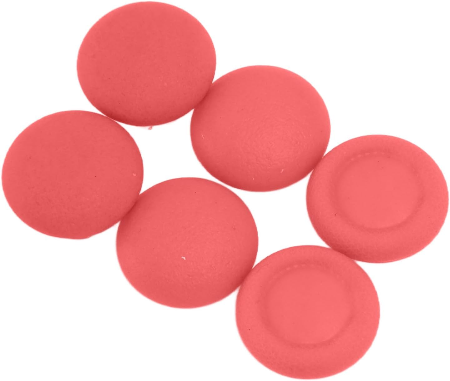 3D Joystick Cover 6 in 1 Prevent Slip Replacement Thumb Grips for Elite Controller (Pink)
