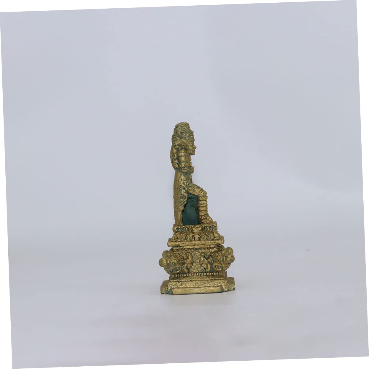 ULTECHNOVO 3 Pezzi Ancient Buddha Statue Ornaments ornamenti per acquari di grandi dimensioni decorazioni per acquari di grandi dimensioni decorazione dell'acquario resina