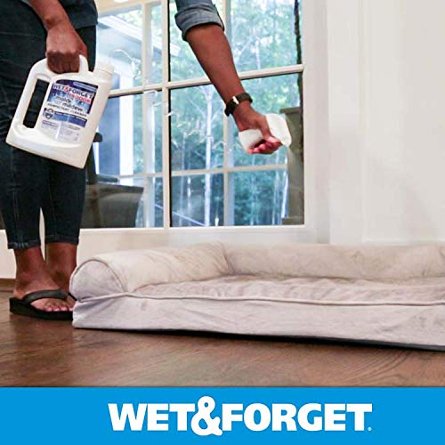 Wet & Forget Indoor Mold And Mildew All-Purpose Cleaner Deodorizes, Disinfects, Kills 99.9% Of Bacteria And Viruses, Refill, 128 Fl. Oz. #TOP3