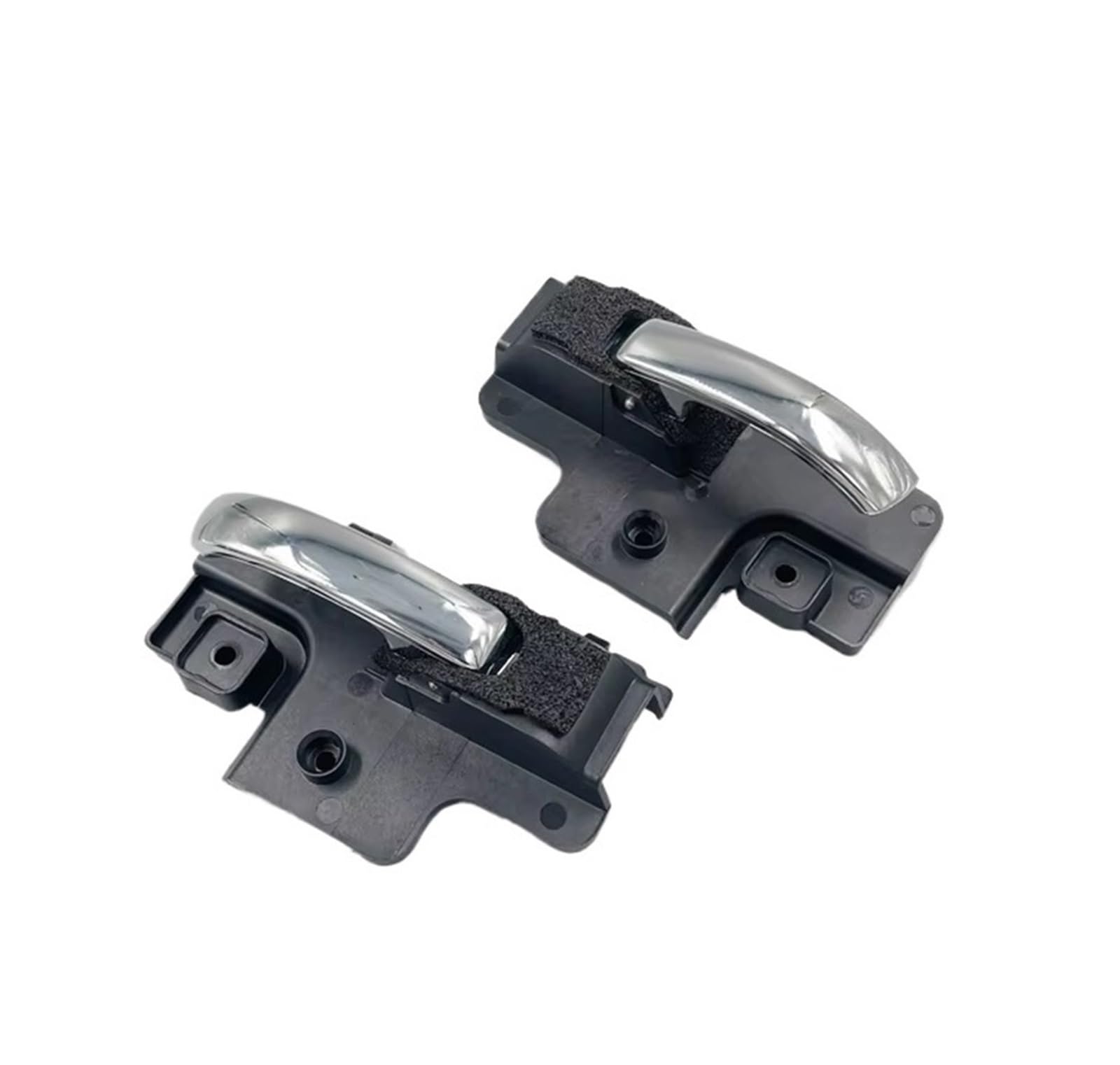 PBPLZWVWA Car Inside Door Handle Pull Trim Cover for Dodge for Caliber 2007-2012 Door Inner Handle Chrome(1 Pair)