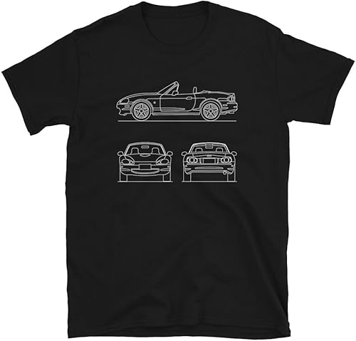 MX-5 Roadster Miata Sports Car - Camiseta para hombre, diseño de Eunos de Japón