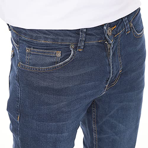 Smith & Solo Jeans heren - slim fit jeansbroek stretch moderne mannen rechte broek cut basic gewassen - Image 6