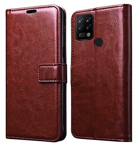 Jkobi Flip for Mobile (Faux Leather_Vintage Brown)