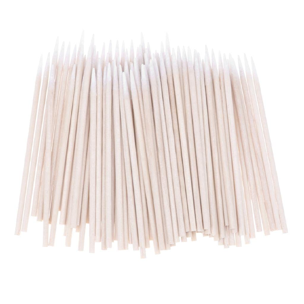 ATORSE® 100Pcs Cotton Stick Clean Tool for Airpods Earphone Phone Charge Port 17Cm-picture-26