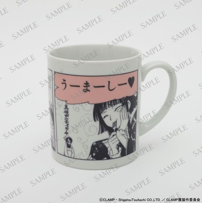 CLAMP展 プリンスホテルコラボメニュー コースター、マグカップ