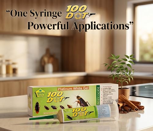 Image of Turning Point Natural Care Cockroach Gel injection 35grm |10 Minutes Result Guaranty|Removes Entire Cockroach Infestation|Powerful Cockroach Repellent For Home|100% Organic Chemical Free (100 Dots Injection 35 grm)