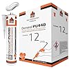 DCP Donseal PU440 Polyurethane Concrete Sealant 12 Pack– Non-Sag Concrete Caulk for Joints, Walls, Sidewalk, and Foundation, 10.1 fl. oz. Cartridge – White