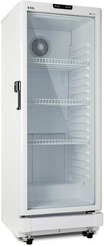 Refrigerador Expositor Vertical EOS 231 Litros Eco Gelo Digital Branco EEV210B 110V