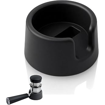 Coffee Tamper Base for Ninja Luxe Cafe Premier Es601eu/Es701eu Ninja Luxe Cafe Accessories Tamper Station Ninja Coffee Machine Accessories Coffee Tamper Base for Ninja Luxe Cafe Black