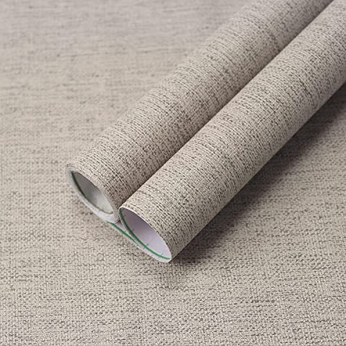 Image of Self Adhesive Wood Wallpaper for Furniture, Almirah, Table Top, Wardrobe, Kitchen, Cupboard Decal & Door| Kitchen Wall Paper Sticker DIY PVC Self Liner Vinyl Stickers. (Fabric, 16x48 Inch)